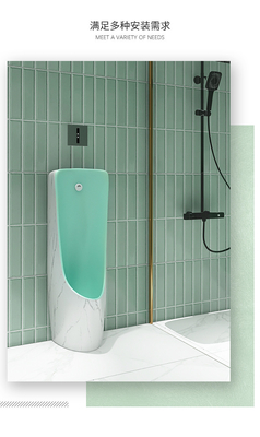 340*270*750mm WC 벽은 남자들 위생 도기를 위한 소변기 화장실을 탑재했습니다